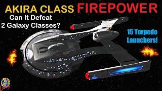 Can an AKIRA DEFEAT 2 Galaxy Classes? - Star Trek Starship Battles