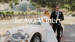 Te Awa Winery Wedding Video | Teresa and Joe | Hawkes Bay, New Zealand