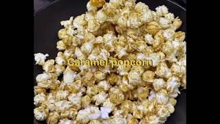 (sub)집에서 영화관 카라멜 팝콘 소스 만들기/ 초간단 카라멜소스/ making caramel popcorn sauce
