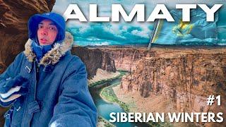 I reached Almaty, Kazakhstan - Nightlife, Food, Hostels | Oymyakon, Siberia Series | EP1