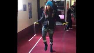 Noemi Bosques at DF Boxing Gym in Richmond, CA