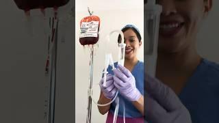 How to PRIME BLOOD TRANSFUSIONS #rn #nurse #nursingeducation