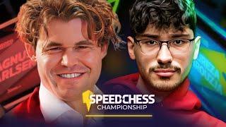 Интервью с Карлсеном и Фирузджей после финала Speed Chess Championship 2024