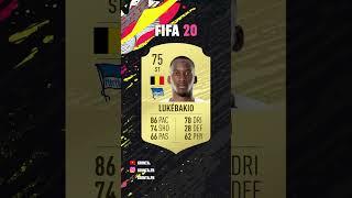 L'évolution FIFA de Dodi Lukebakio !