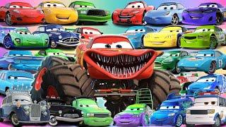 Looking For Disney Pixar Cars Lightning Mcqueen, Sally Carerra, Flo, Charlie