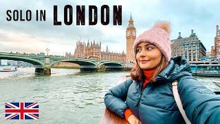 Indian Girl SOLO in London  | Exploring London in 4 Days!