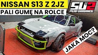 Nissan S13 z 2JZ GTE VVTi - Jaką moc osiągnie? | DriftSpec | Ecumaster | Hamownia