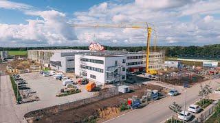 construction site time lapse company headquarters Willenbrock