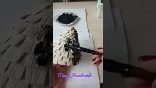 Крашу Черепицу в новом доме/ I paint tiles in a new house