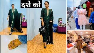 DASHAIN SHOPPING VLOG 2081 | DASHAIN KO LUGA KINNA INDIA JADAI || ROMAN JOGI