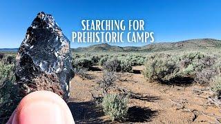 Searching For Prehistoric Hunting Camps/Tools In The High Desert - Ep 3