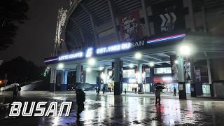 Rainy Sajik-dong | Busan is a great city for walking | KOREA | 4K |  11월의 첫날은 비오는 사직동