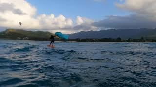 Wing Foil Surfing Paradise Hawaii