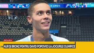 Interviu cu David Popovici, după aur şi bronz la #JO2024 (@TVR1)