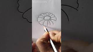 flower drawing technique #reelsyt 