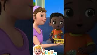 Teacher on The Bus Goes Shh Shh Shh | Kids Songs & Nursery Rhymes | NuNu Tv #kindergartensong