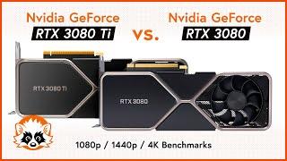 Nvidia RTX 3080 Ti vs. RTX 3080 - GPU Benchmark Comparison