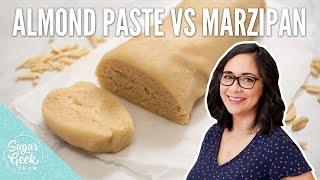 What is the difference between Almond Paste and Marzipan?