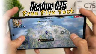 Realme C75 Mediatek Helio G92 Max Free Fire Gaming Test in 2025