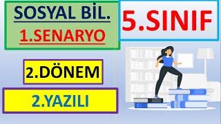 5 SINIF SOSYAL 2 DÖNEM 2 YAZILI - 5.SINIF SOSYAL BİLGİLER 2.DÖNEM 2.YAZILI -MEB ÖRNEK SORULAR