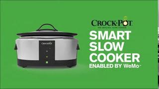 Crock Pot SCCPWM600 V2 Wemo Smart Wifi Enabled Slow Cooker,