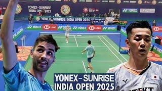 TOMA JUNIOR POPOV V/S KENTA NISHIMOTO YONEX-SUNRISE INDIA OPEN 2025 | R32