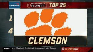 College Football Playoff: Top 25 | (November 20th, 2018)