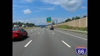 I-66 Westbound from Gainesville VA.to I-81