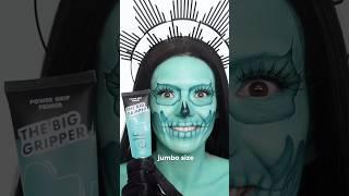 this primer has a grip on me🩵puttin @elfcosmetics JUMBO power grip primer to the test #elfpartner