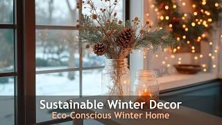 Eco-Friendly Winter Decor Tips for a Greener, Cozier Home