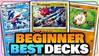 These are the BEST DECKS to build for BEGINNERS! | Pokemon TCG Pocket