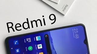 XIAOMI Redmi 9 grey - unboxing and installing - 4GB RAM - 64GB ROM - M2004J19AG