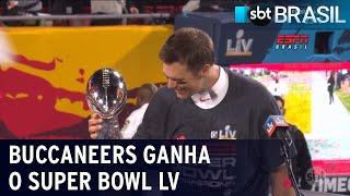 Aos 43 anos, Tom Brady conquista o sétimo Super Bowl da carreira | SBT Brasil (08/02/21)