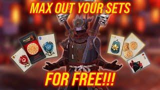 Max Out Your Sets For Free!  Amazing Rewards!  - Shadow Fight 3