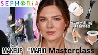 I Went To The @makeupbymario Masterclass at Sephoria & This Is What I Learned