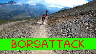 MTB Tignes - Val d'Isere 08.07.2022 sentiero BORSATTACK