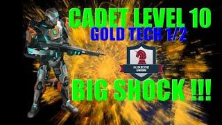 War Commander Cadet Level 10 / Gold Tech 1-2 / Test .