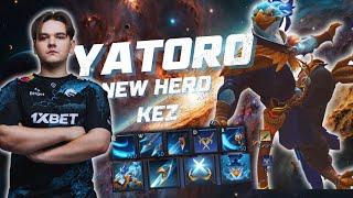 YATORO TRIES NEW HERO KEZ  - FULL GAMEPLAY  DOTA 2