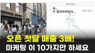 카페창업 준비과정 지난 7년간 카페창업 순서 중에  오픈 마케팅을 진행한  대행사 대표가 말합니다｜초기 매출 3배 만드는 10단계 설계법