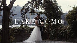 Saying I Do with the backdrop of Lake Como - Villa Pizzo Wedding Video, Lake Como Wedding Video