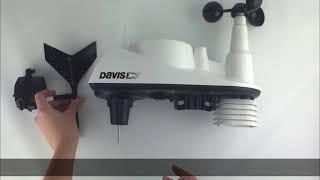 How to install Davis Vantage Vue ISS outdoor weather station