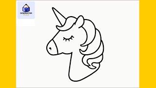 Cum Sa Desenezi Un UNICORN | Usor Pas cu Pas Tutorial pentru Incepatori