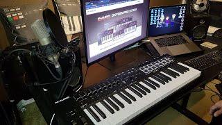 M-Audio Oxygen Pro 49 MIDI Controller - Setup and Demo