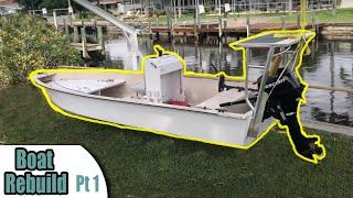 BACKYARD FIBERGLASS BOAT BUILDING |  Part 1