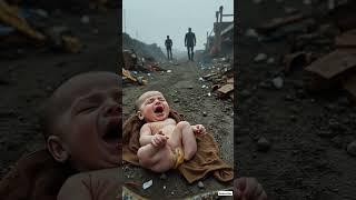 Baby crying dark side factory area help poor baby #shorts