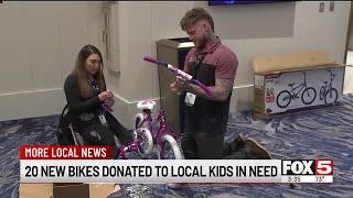 20 new bikes donated to Las Vegas kids in need