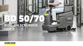 BD 50/70 R Ride-On Scrubber Drier