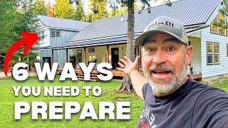 How to PREPARE Your House to LIVE OFF-GRID