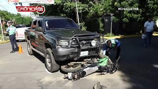 Tres heridos en accidente vial en el Reparto San Juan – Nicaragua