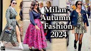 Early Autumn Fashion In Milan | Newest Fall Season Collection From the Most Stylish Italian People